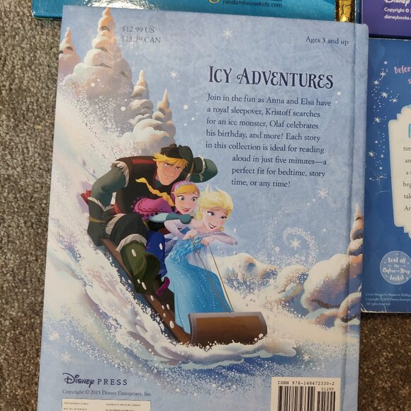 Disney Frozen Kids Book Set of 6 Reading Stories Girls Bedtime Elsa Anna Enjoy - Picture 5 of 6